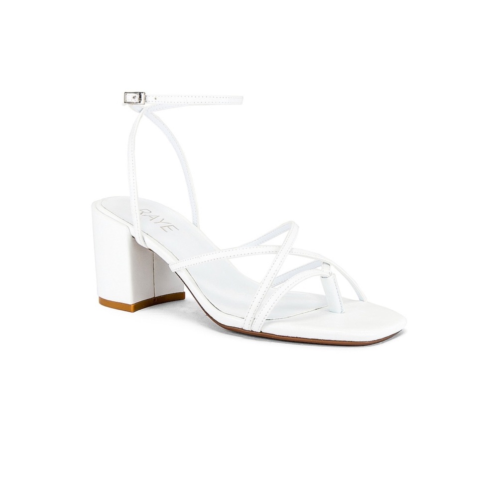 RAYE Hours Sandal in White Size 6.5
